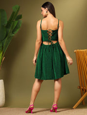 Kotty Embellished Fit & Flare Dress