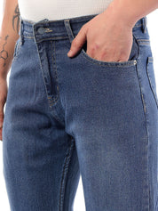 Kotty Men Comfort Regular Fit Mid-Rise Stretchable Jeans