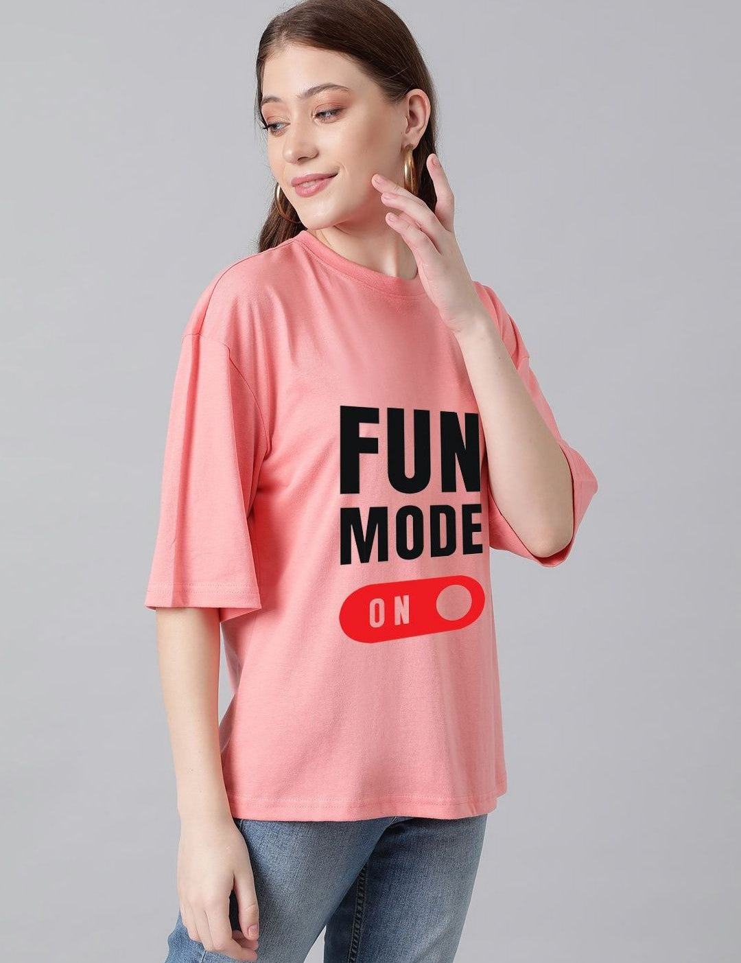 Kotty Women Typography Printed T-shirt