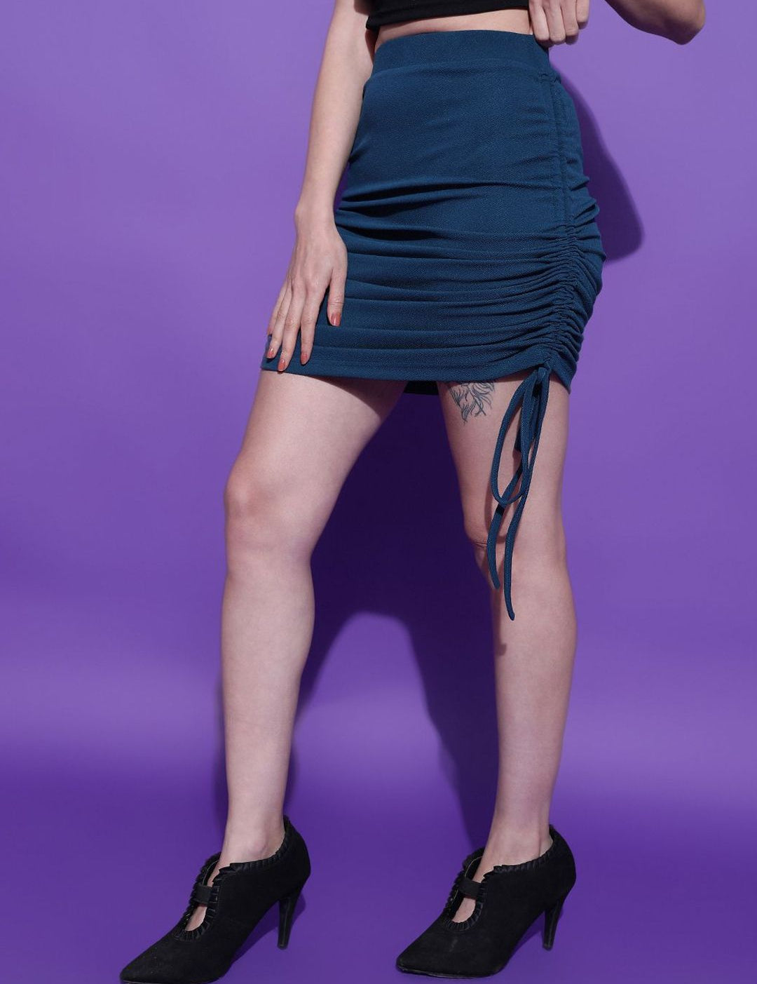  Kotty  A-Line Above Knee Skirts