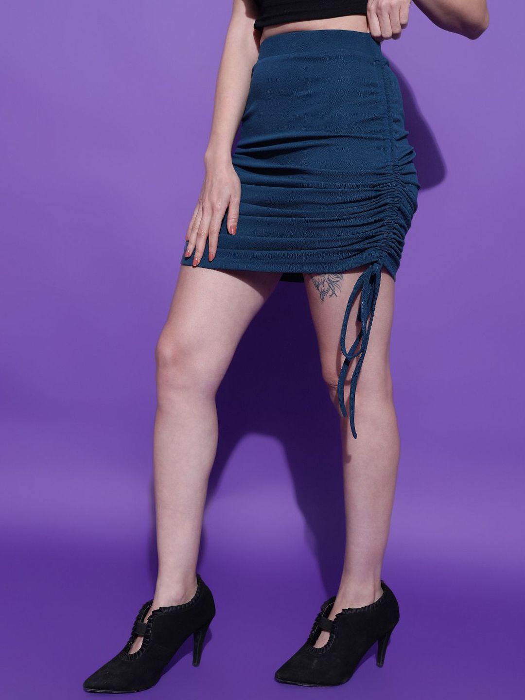  Kotty  A-Line Above Knee Skirts