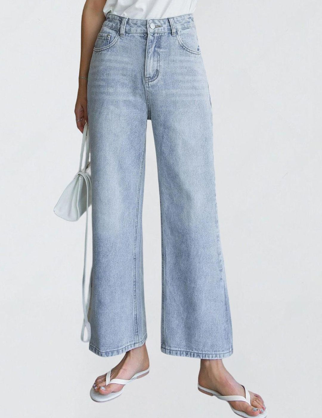 Kotty Women Jean Straight Fit High-Rise Stretchable Jeans