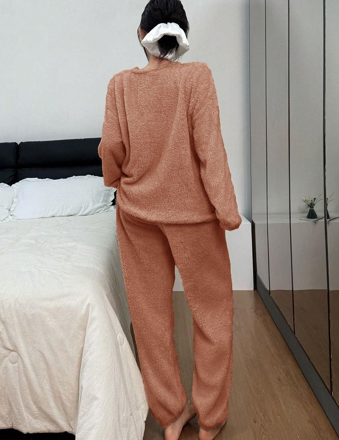 Kotty Women Round Neck Top With Pyjamas Night suits