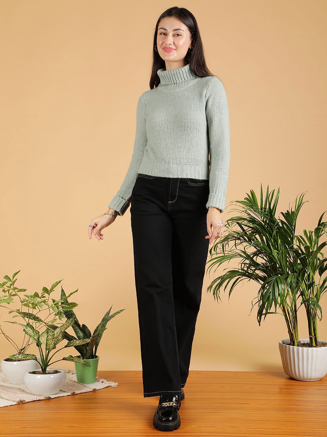 Kotty Women Turtle Neck Pullover