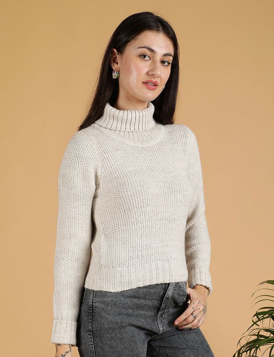 Kotty Women Turtle Neck Pullover