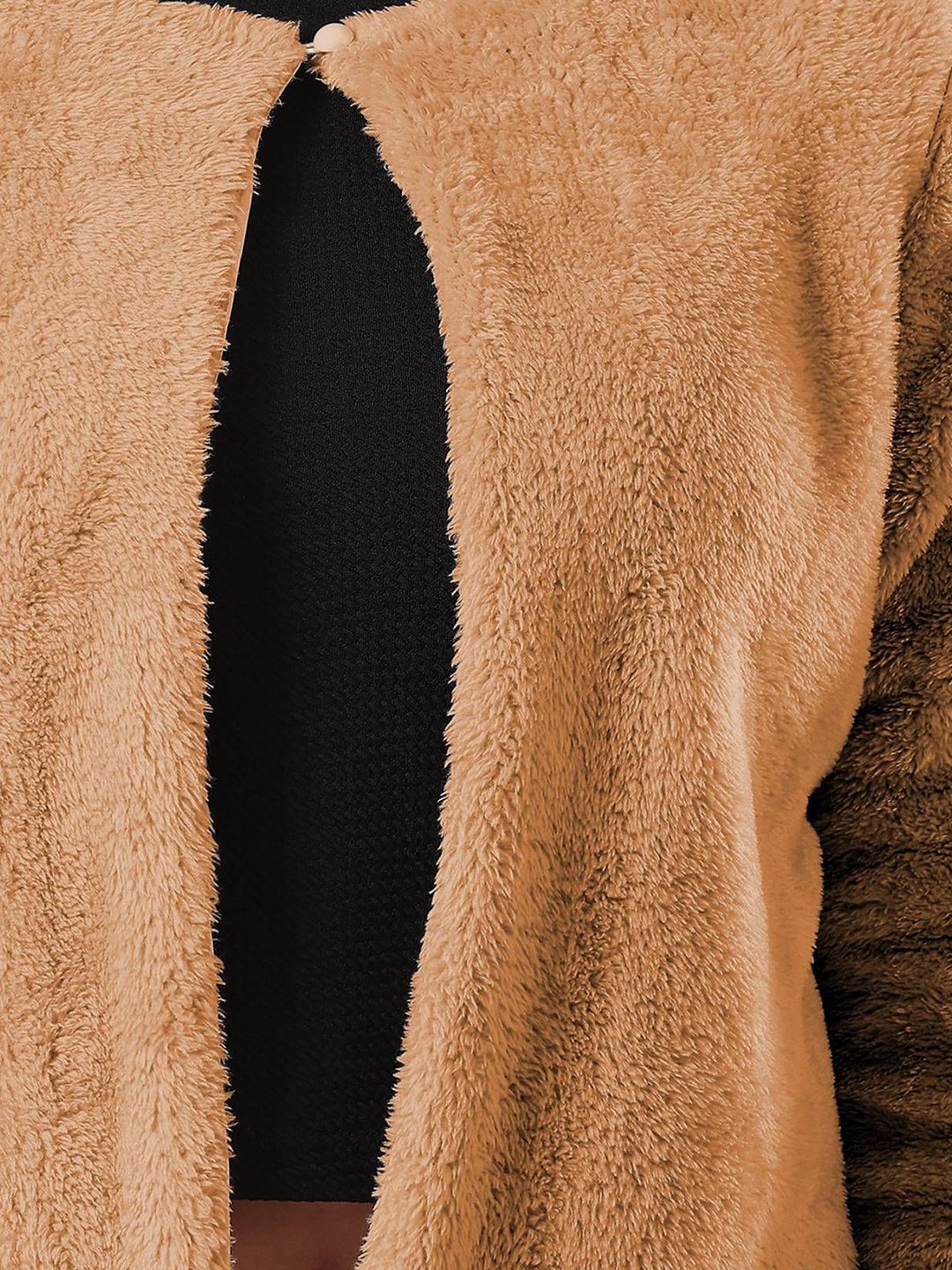 Kotty Women Solid Front-Open Sweatshirt