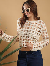 Kotty Embellished Cotton Top