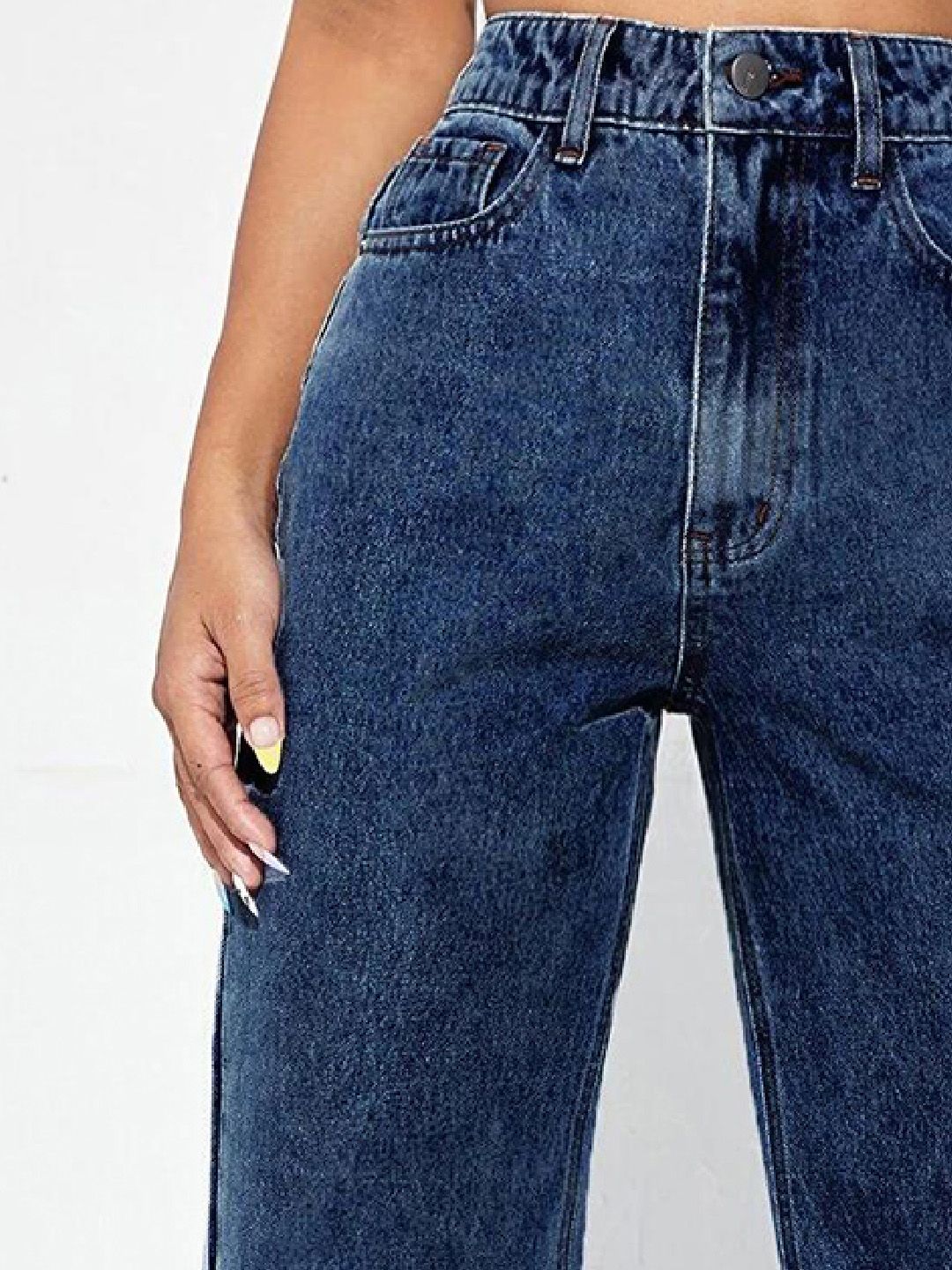 Kotty Women Straight Fit High-Rise Stretchable Jeans