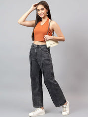 Kotty Women Jean Regular Fit High-Rise Stretchable Jeans