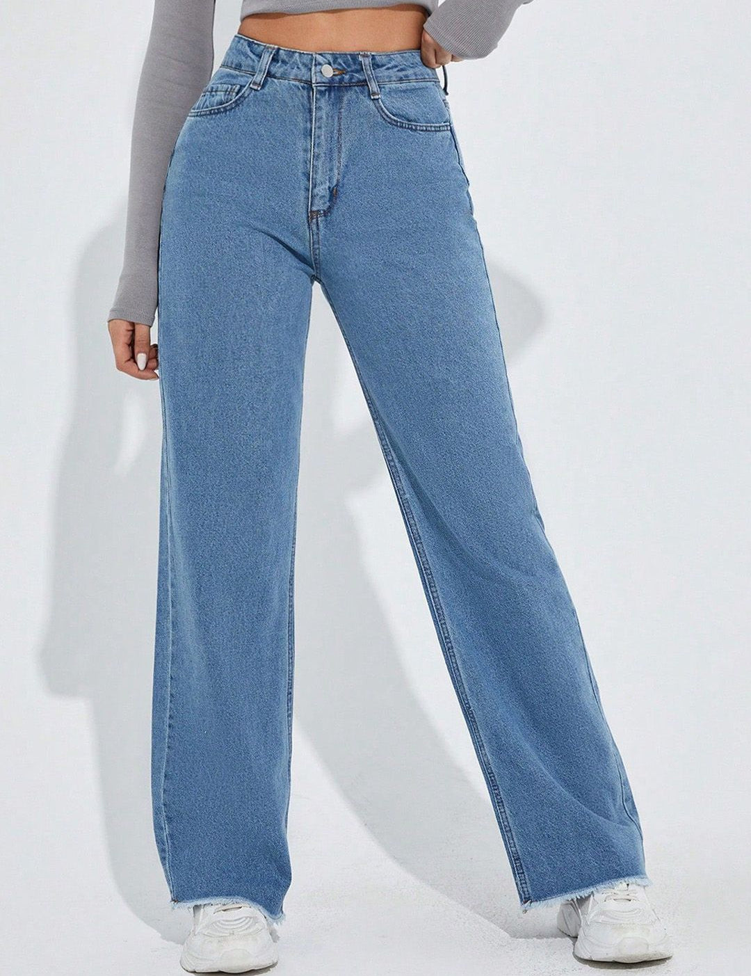 Kotty Women Baggy High-Rise Stretchable Jeans