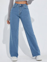 Kotty Women Baggy High-Rise Stretchable Jeans