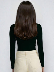 Kotty Black and Maroon Scoop Neck T-Shirt with Trouser