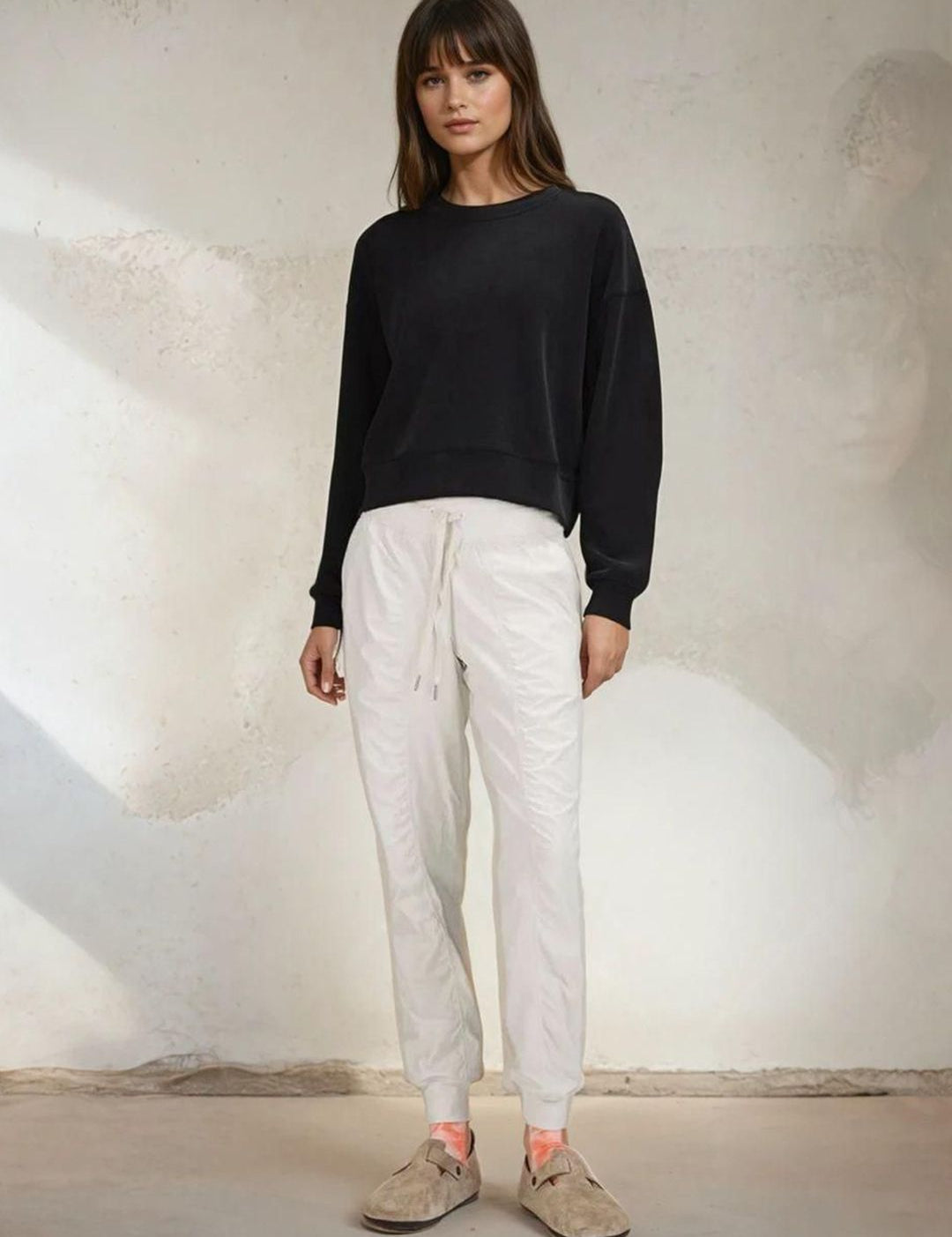 Kotty Women Full Sleeve Solid Sweatshirt