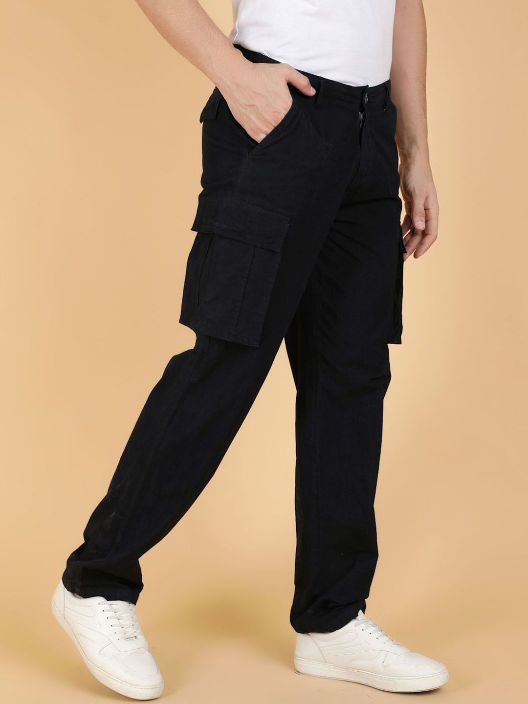 Kotty Men Easy Wash Cargos Trousers