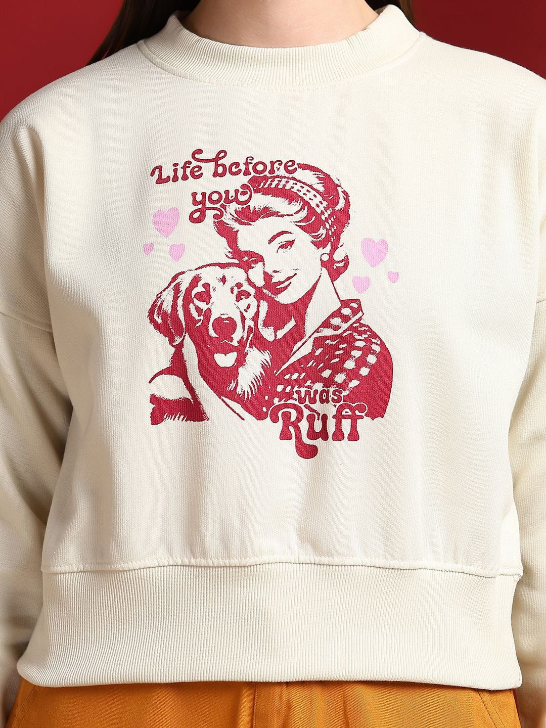 Kotty Women Printed Sweatshirt