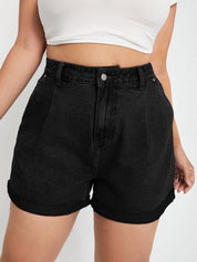 Kotty Women High-Rise Denim Shorts