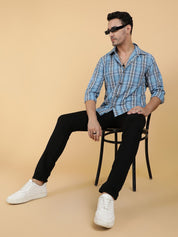 Kotty Men Relaxed Spread Collar Graphic Printed Casual Shirt