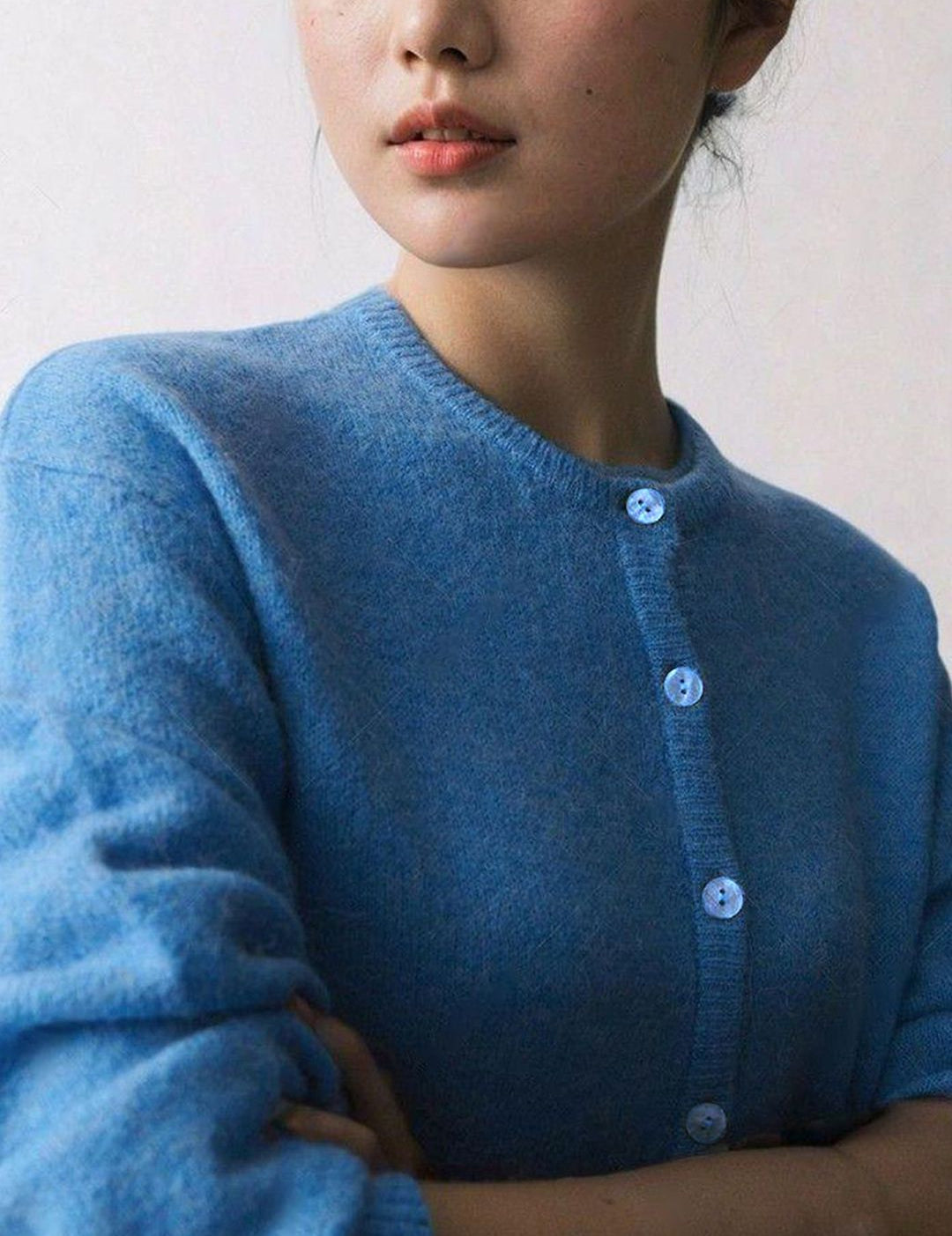 Kotty Women Cotton Front-Open Sweater