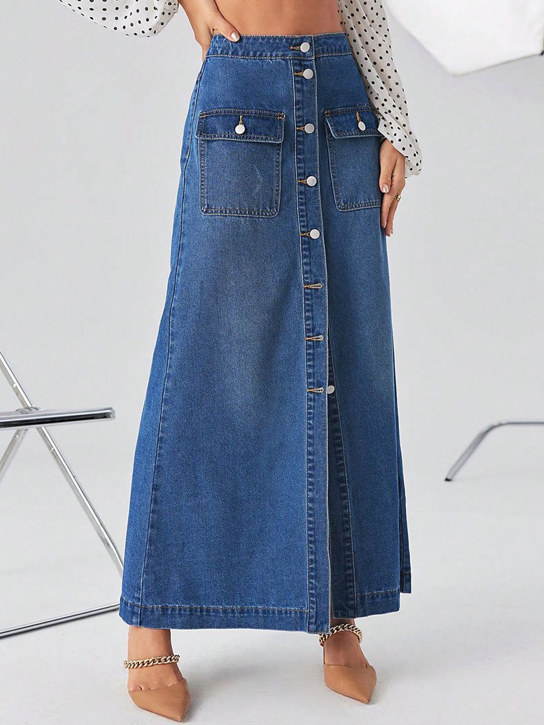  Kotty Straight Midi Skirts