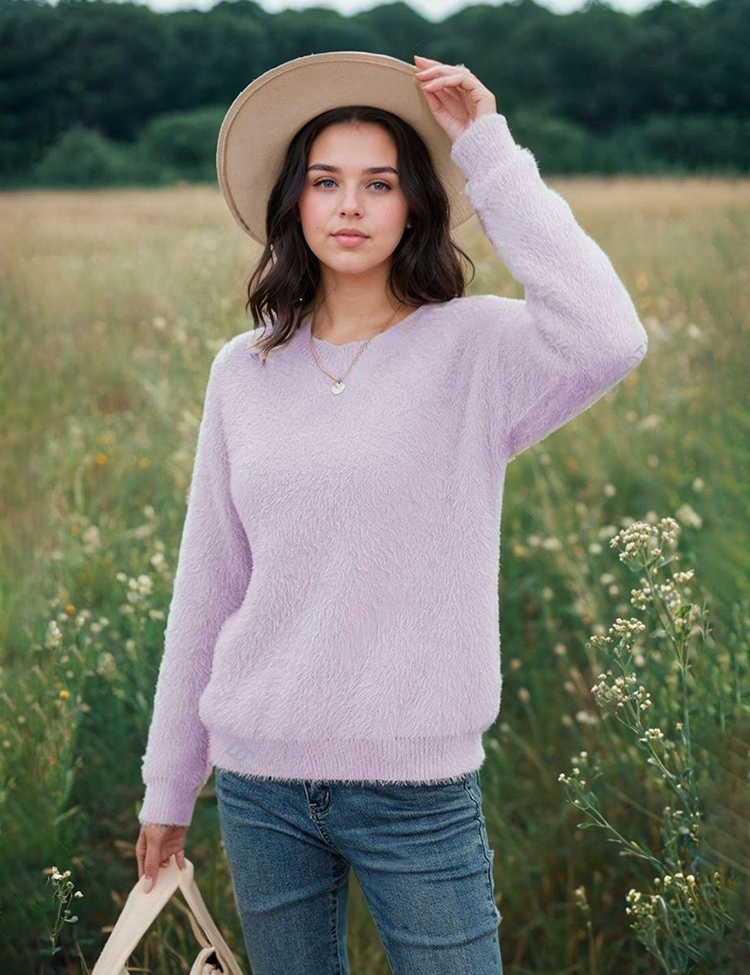 Kotty Women Cotton Solid Pullover