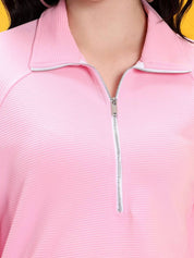 Kotty Women Full Sleeves Front-Open Sweatshirt