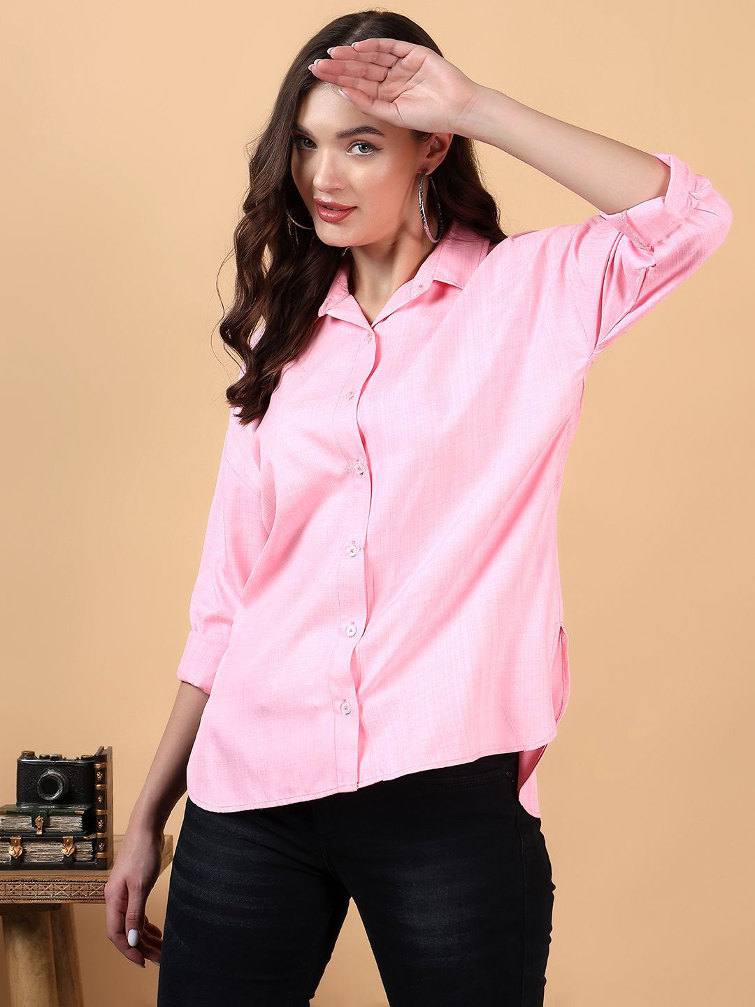 Kotty Women Opaque Casual Shirt