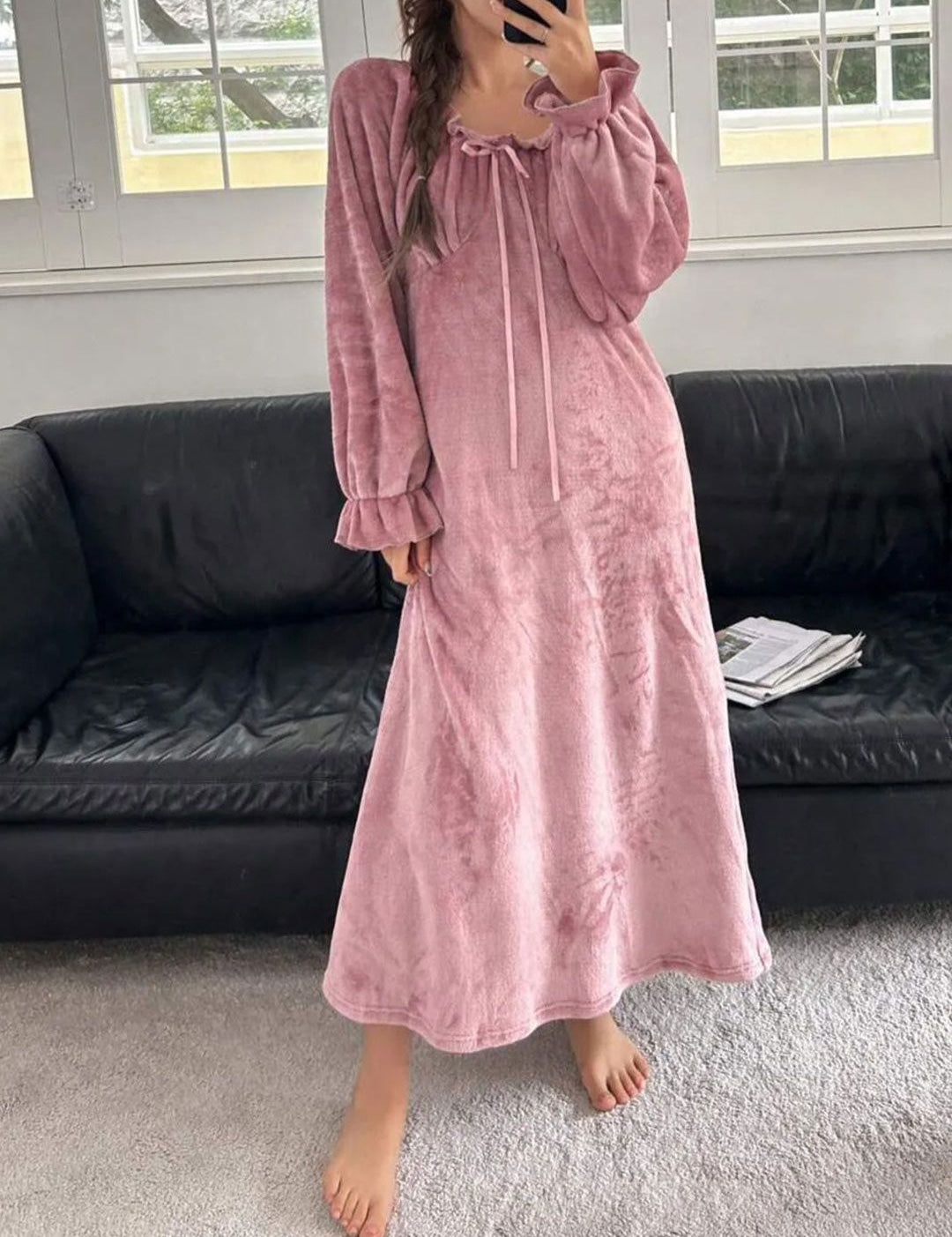 Kotty Puff Sleeve Maxi Dress