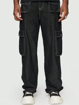 Kotty Men Wide Leg Stretchable Jeans