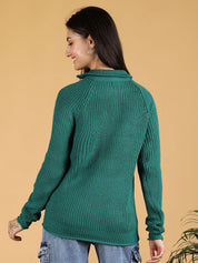 Kotty Women Mock Collar Pullover