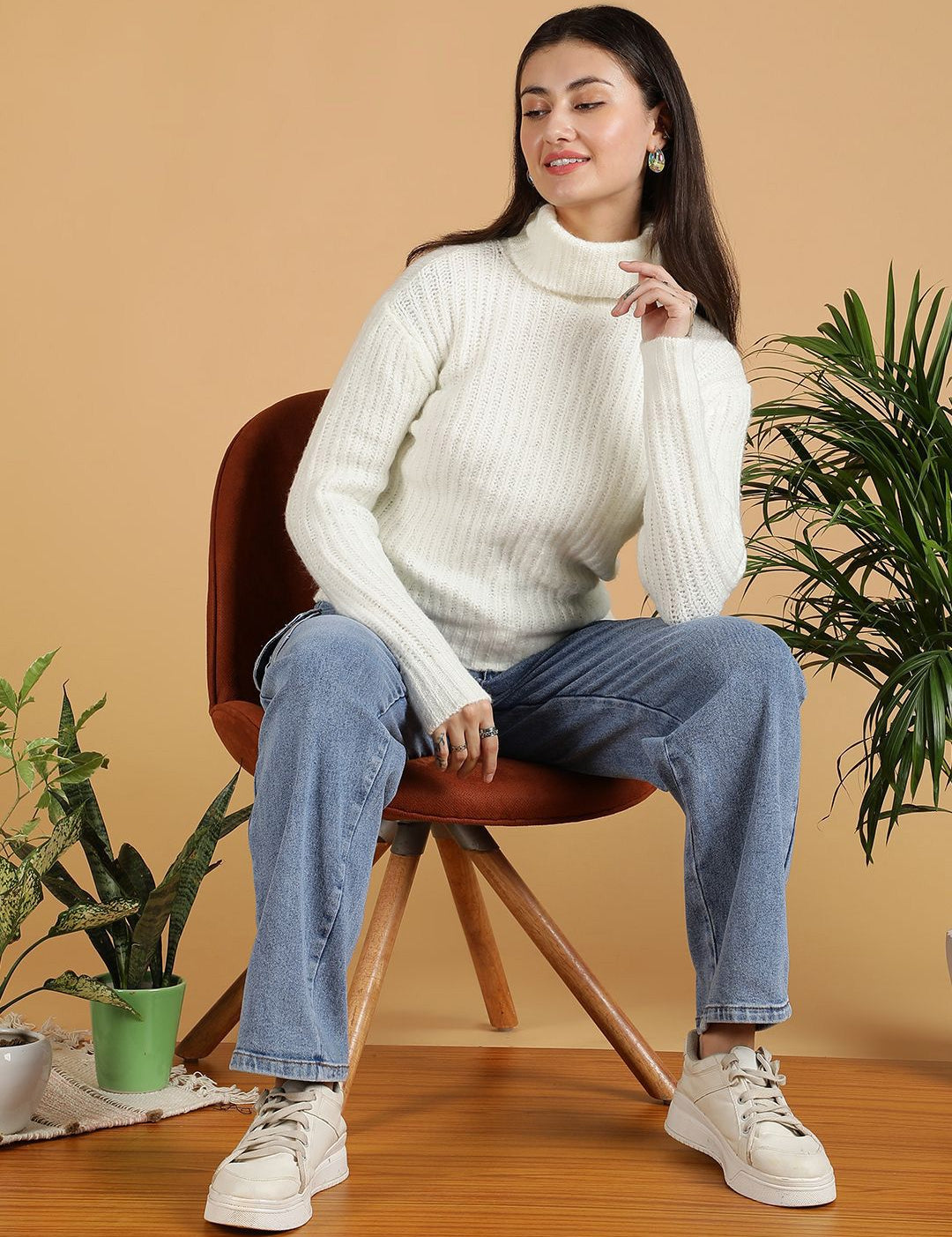 Kotty Women Ribbed Pullover