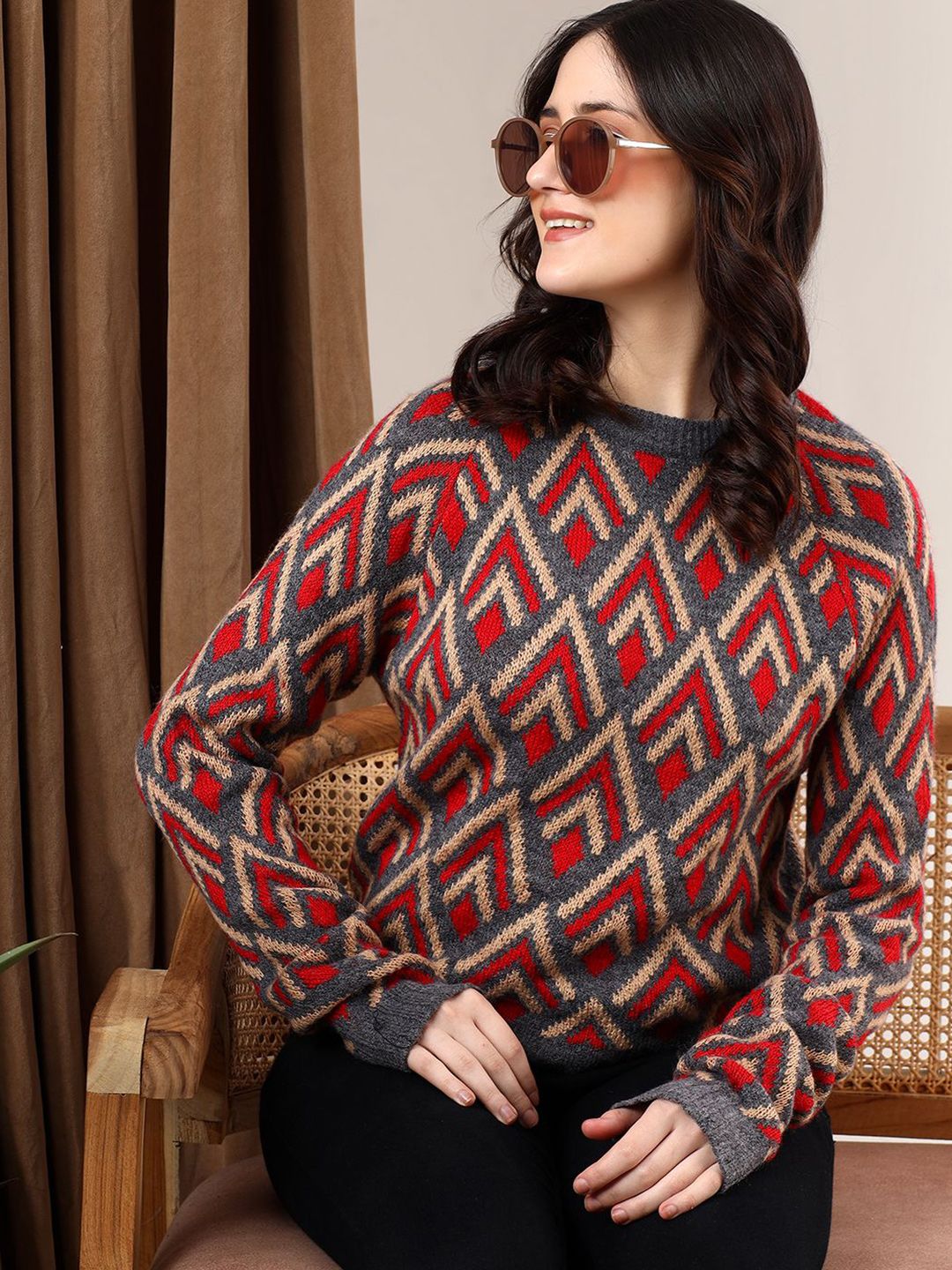 Kotty Women Cable Knit Pullover