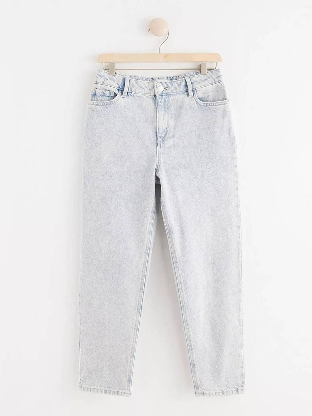 Kotty Girls Straight Fit High-Rise Stretchable Jeans