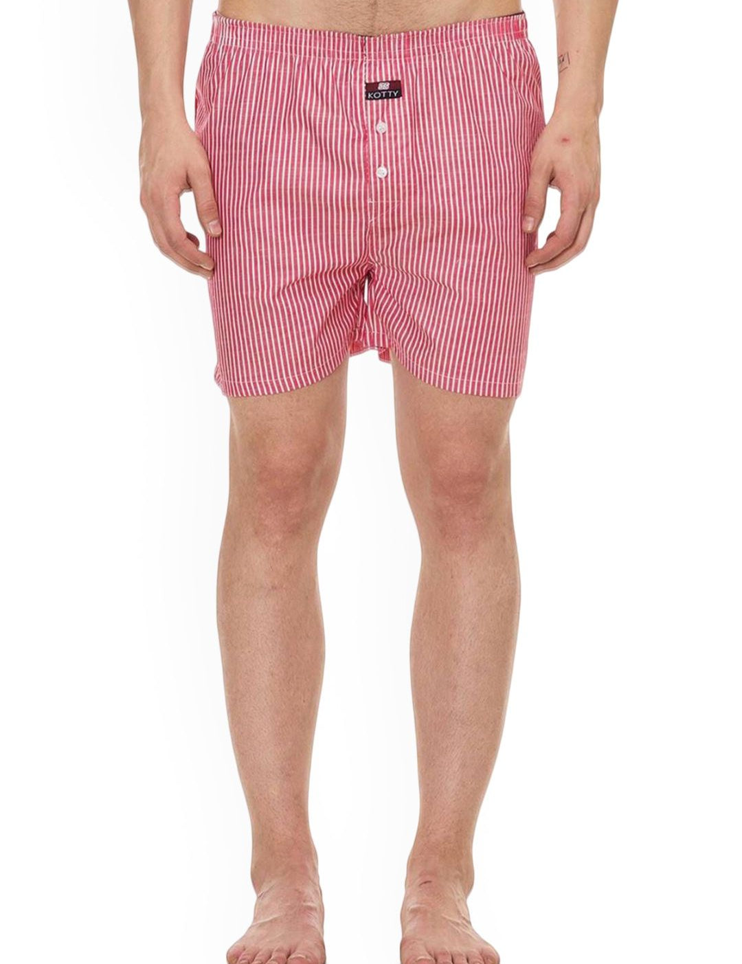 Kotty Striped Mid-Rise Boxer KTTNEWBOXER06S
