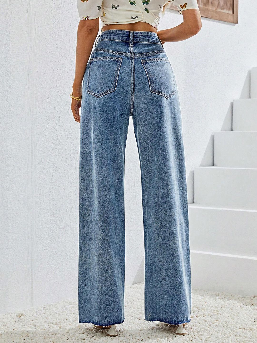 Kotty Women Flared High-Rise Stretchable Jeans