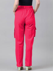 Kotty Women Relaxed Straight Leg High-Rise Trousers