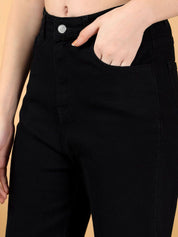 Kotty Women Jean Straight Fit High-Rise Stretchable Jeans