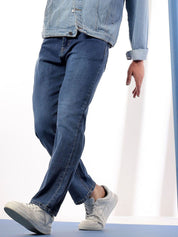 Kotty Men Comfort Regular Fit Mid-Rise Stretchable Jeans