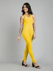 Kotty Women Halter Neck Basic Jumpsuit