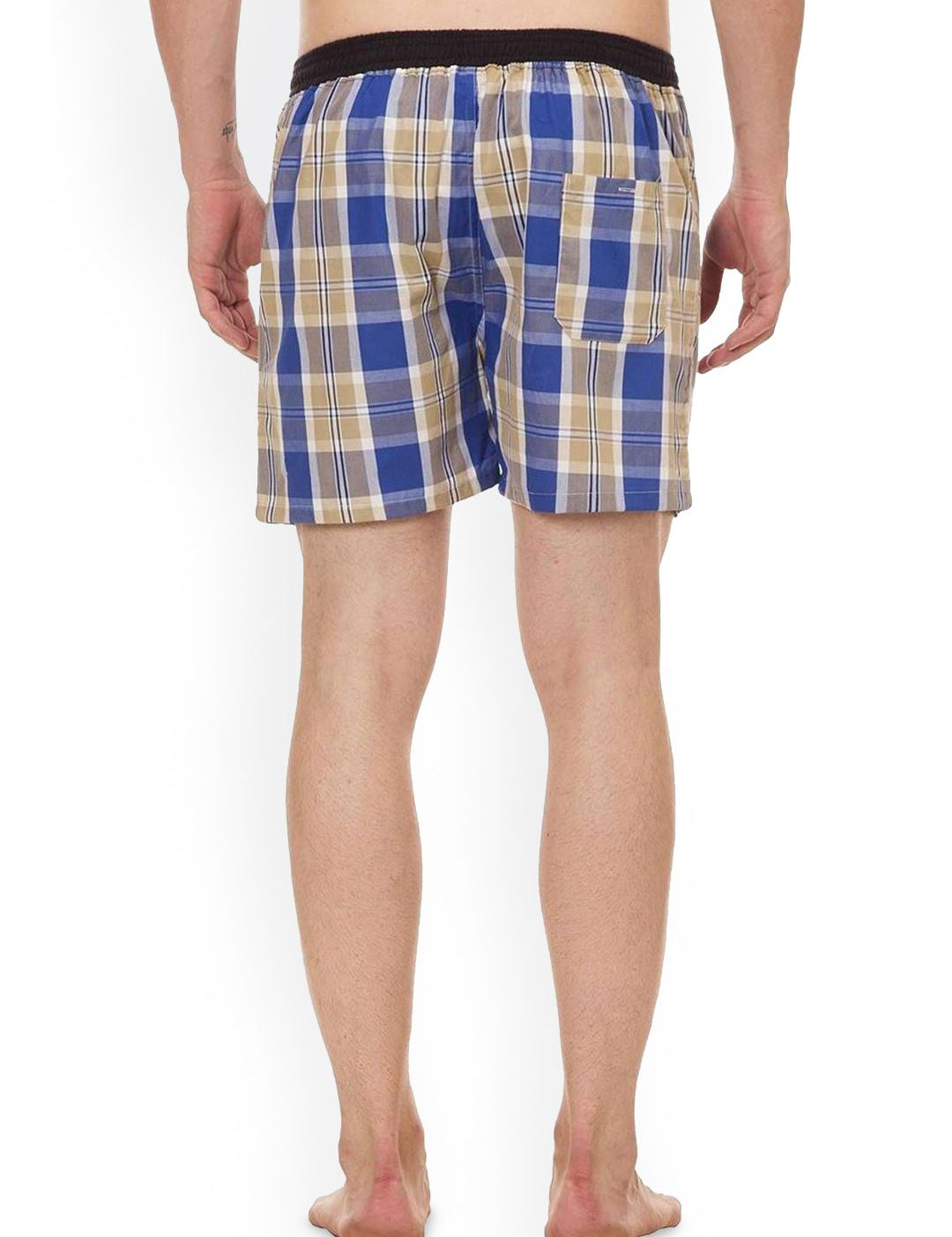 Kotty Men Checked Mid-Rise Boxer KTTNEWBOXER20S