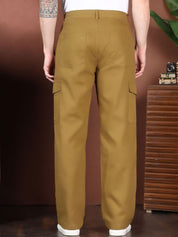 Kotty Men Relaxed Easy Wash Cargos Trousers