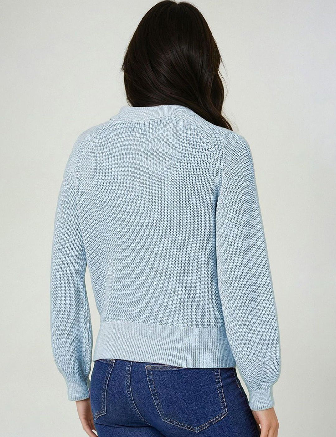 Kotty Women Self Design Round Neck Long Sleeves Pullover Sweaters