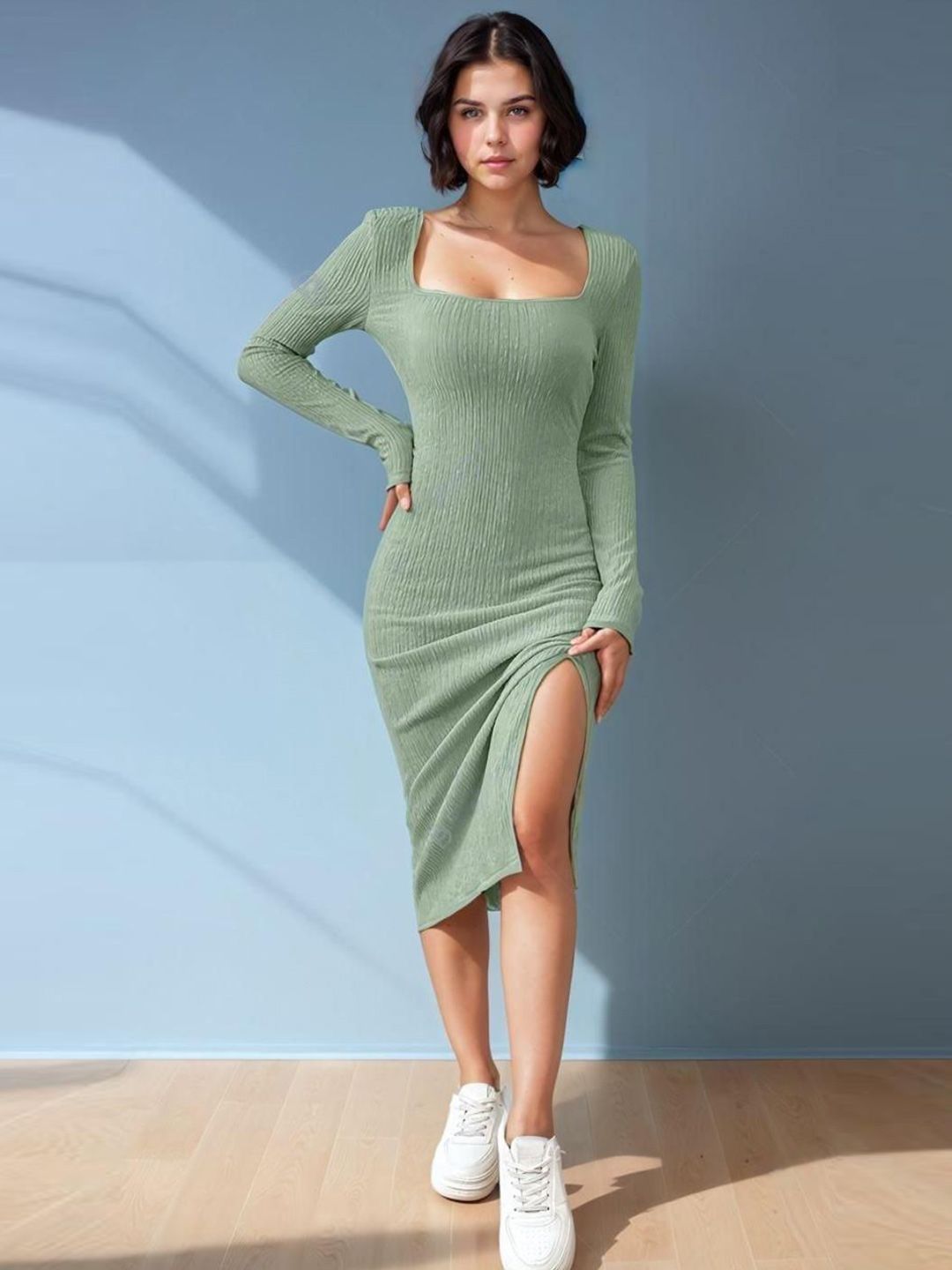 Kotty Women Bodycon Midi Dress