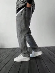 Kotty Men Straight Fit Low-Rise Stretchable Jeans