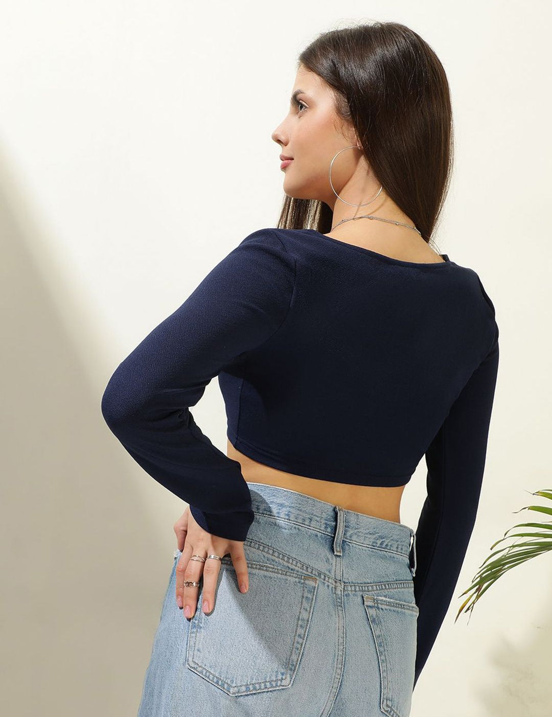 Kotty Women Solid Scoop Neck Top