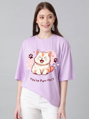 Kotty Women Printed T-shirt