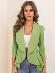 Kotty Double-Breasted Crop Blazer