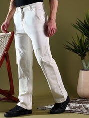 Kotty Men Jean Low-Rise Light Fade Stretchable Jeans