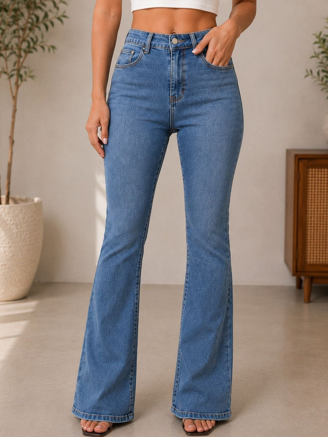 Kotty Women Black Skinny Fit High-Rise Clean Look Jeans
