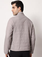 Kotty Men Grey Outdoor Padded Jacket