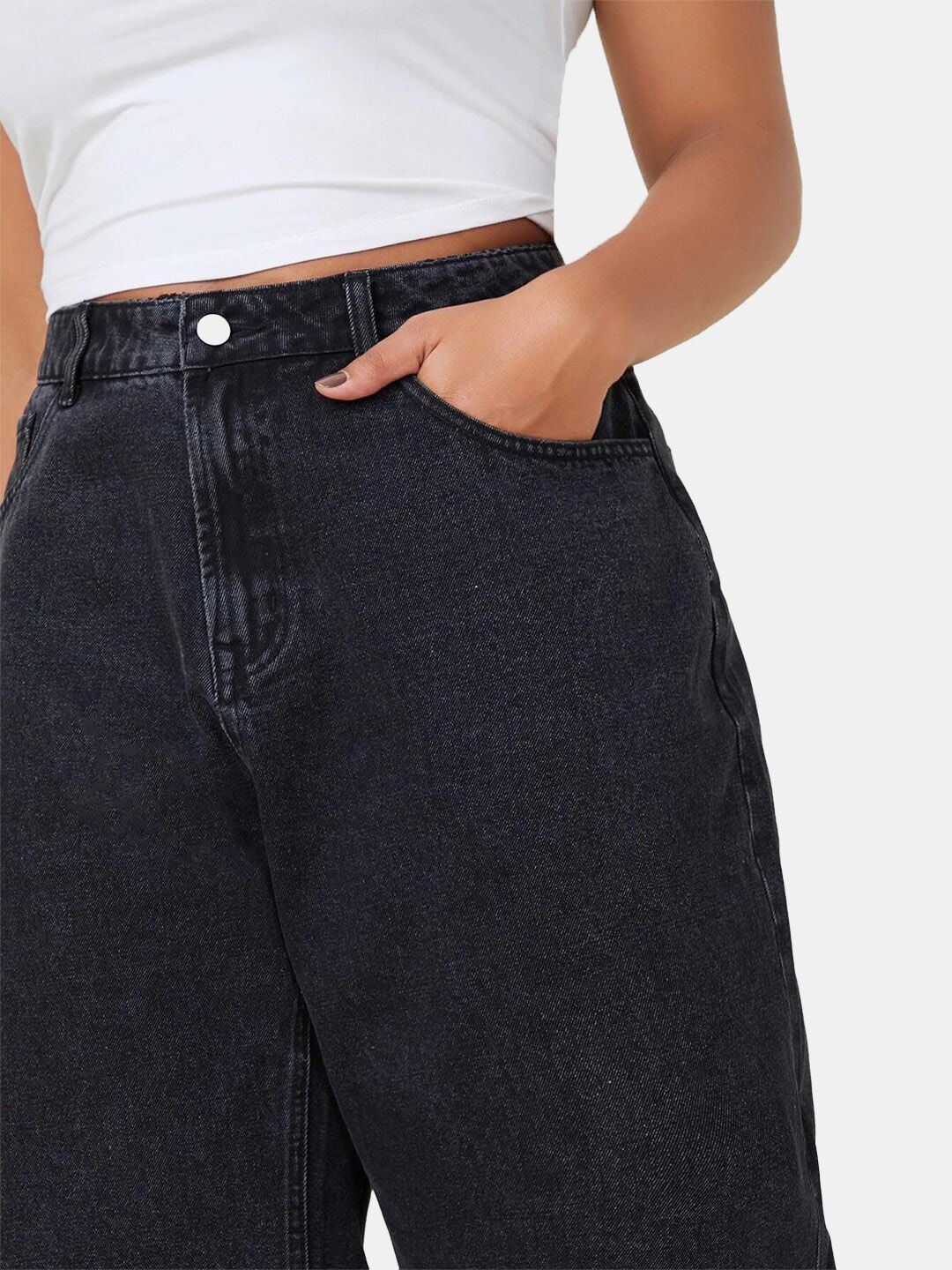 Kotty Women Jean Flared High-Rise Stretchable Jeans